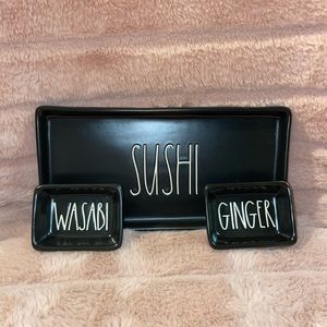 Rae Dunn sushi set